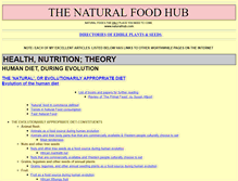 Tablet Screenshot of naturalhub.com